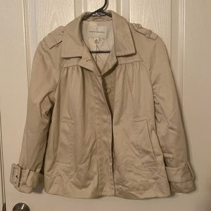 Banana Republic Beige Coat Women’s Medium